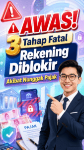 Awas nunggak bayar pajak rekening bank bisa diblokir oleh DJP, ilustrasi wajib pajak berkonsultasi dengan Great Performance Consulting
