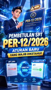 Aturan baru pembetulan SPT PER-12/PJ/2026 melalui Coretax mulai 1 Oktober 2026